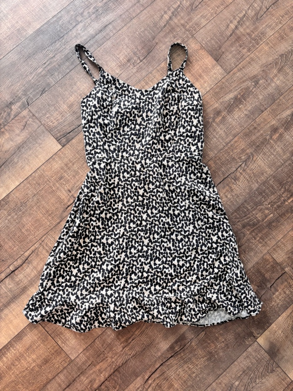 Black and White Dress